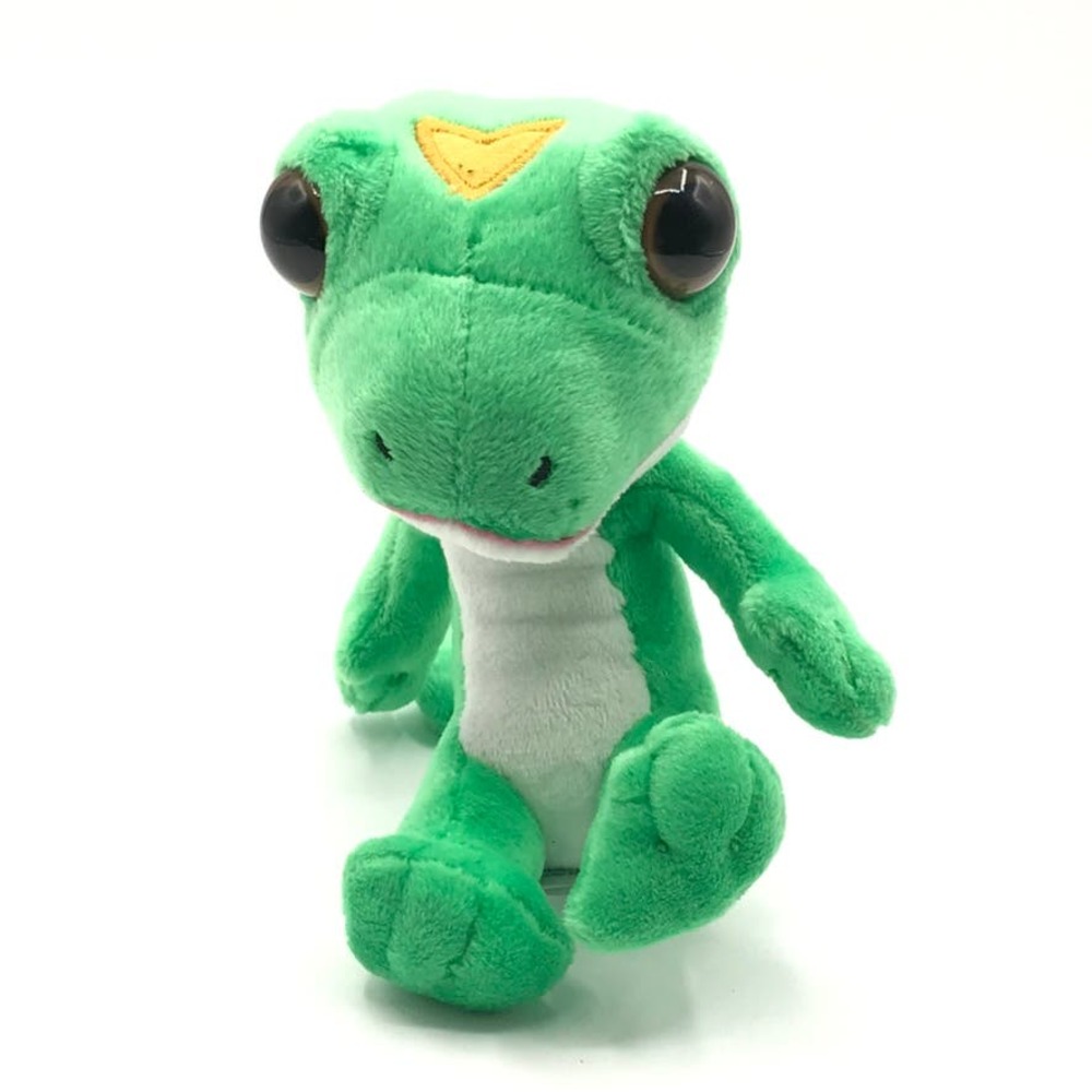 Geico Gecko Insurance Motorcycle Embroidered Advertising Mascot Green 6" NIB